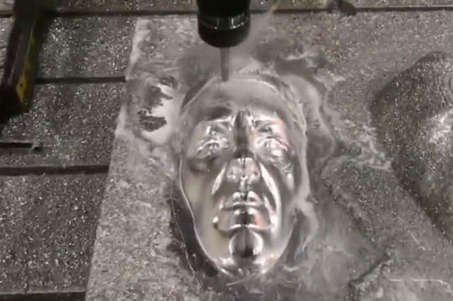 人臉試件（jiàn）加工視頻